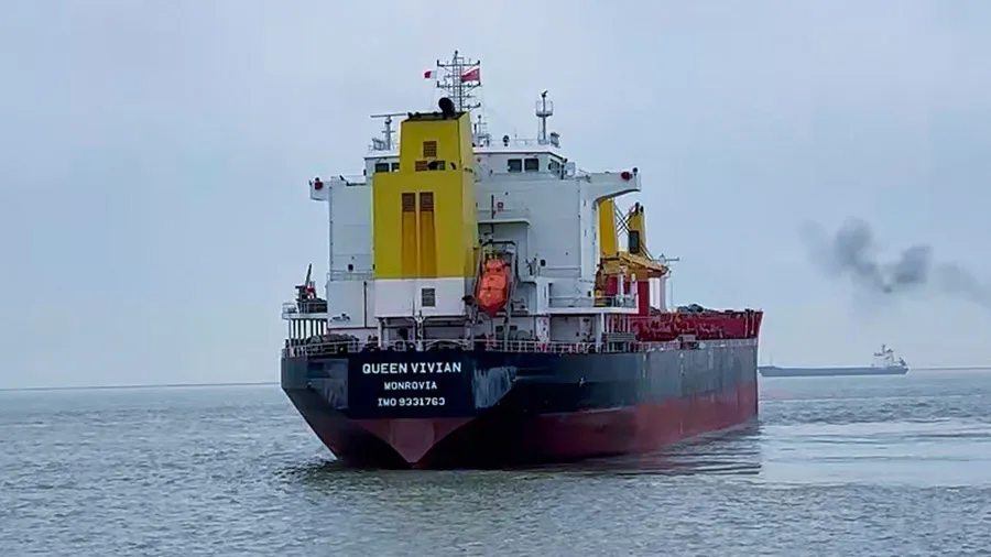 steel pipe export shipment departed by vessel ocean freight in transit steel pipe export shipment departed by vessel ocean freight in transit